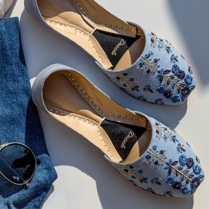 Brand new denim trendy nawabi khussa or jutti